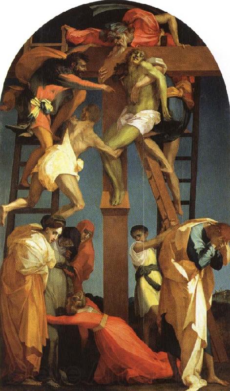 Rosso Fiorentino Deposition Spain oil painting art